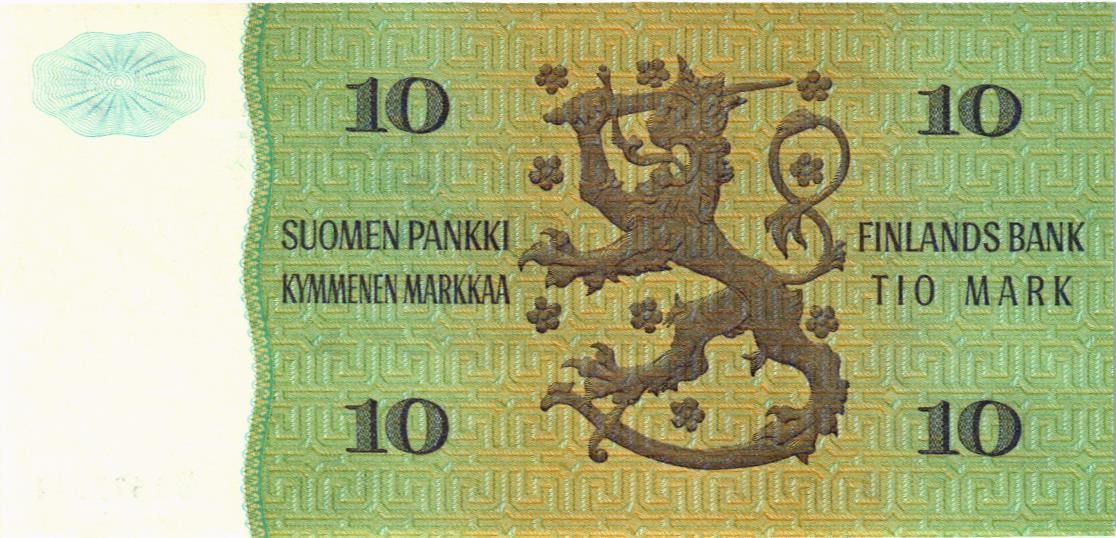 ФИНЛЯНДИЯ 10 МАРОК 2