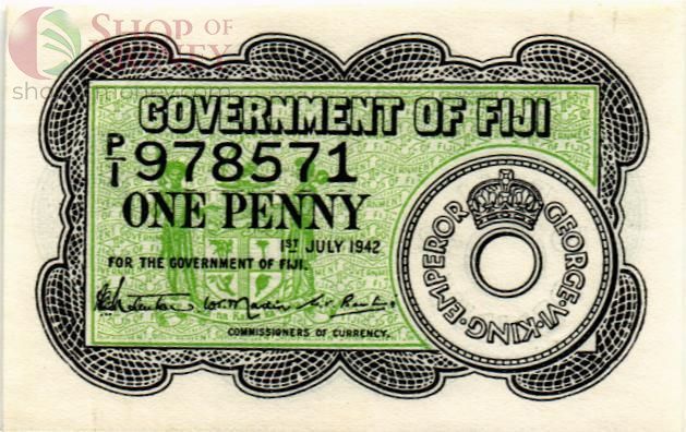 ФИДЖИ 1 ПЕННИ 1