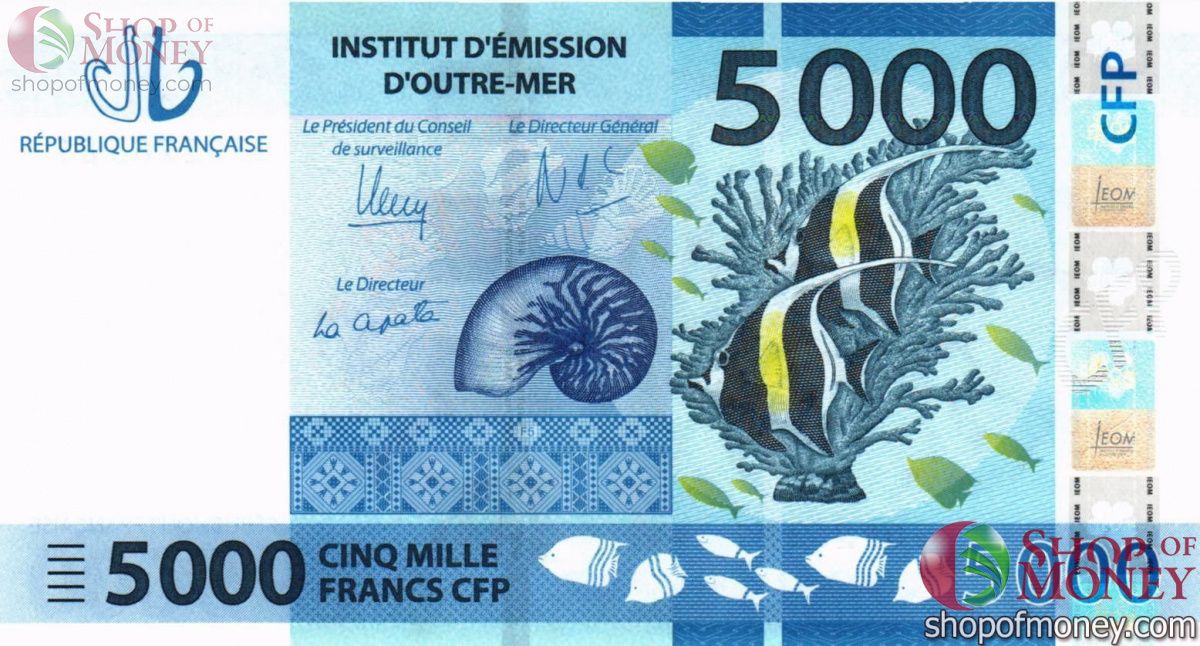 ФРАНЦУЗСКАЯ ПОЛИНЕЗИЯ 5000 ФРАНКОВ 1