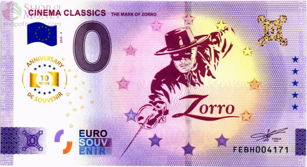 CINEMA CLASSICS (THE MARK OF ZORRO) 0 ЕВРО 1