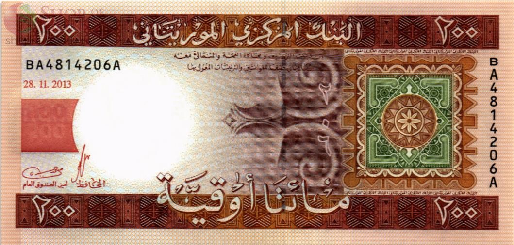 МАВРИТАНИЯ 200 УГИЙ 1