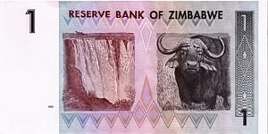 ЗИМБАБВЕ 1 ДОЛЛАР 2