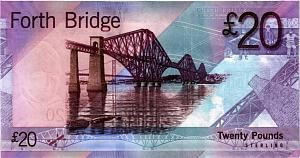 ШОТЛАНДИЯ 20 ФУНТОВ (BANK OF SCOTLAND) 2