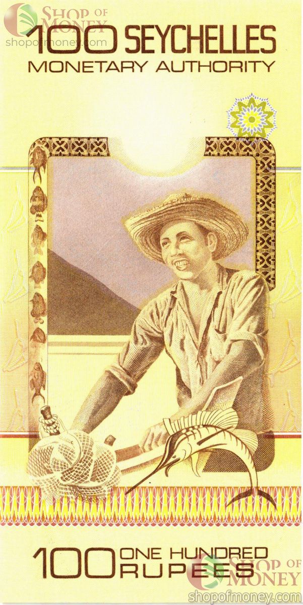 СЕЙШЕЛЬСКИЕ ОСТРОВА 100 РУПИЙ 2