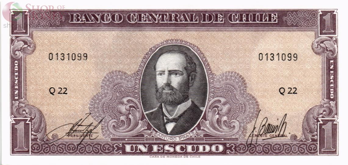 ЧИЛИ 1 ЭСКУДО 1