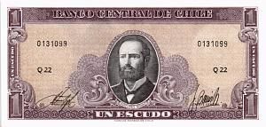 ЧИЛИ 1 ЭСКУДО 1