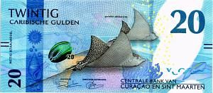 КЮРАСАО И СИНТ-МАРТЕН 20 ГУЛЬДЕНОВ 1