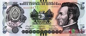ГОНДУРАС 5 ЛЕМПИР 1