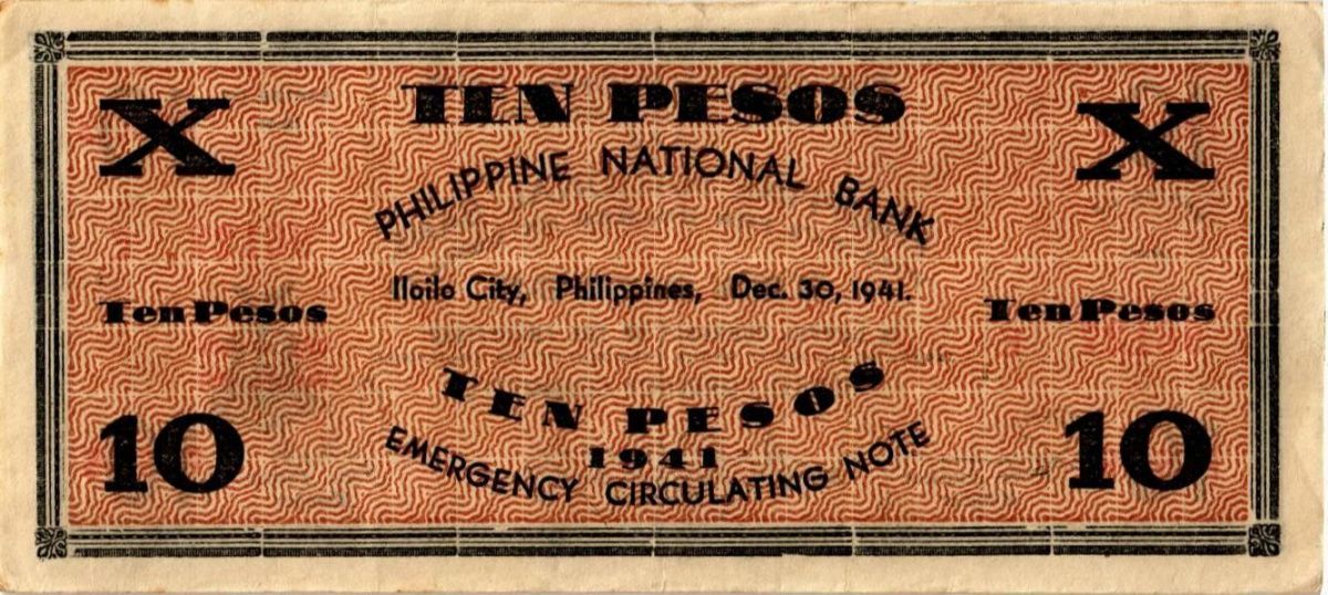 ФИЛИППИНЫ 10 ПЕСО (E) (N135) 2