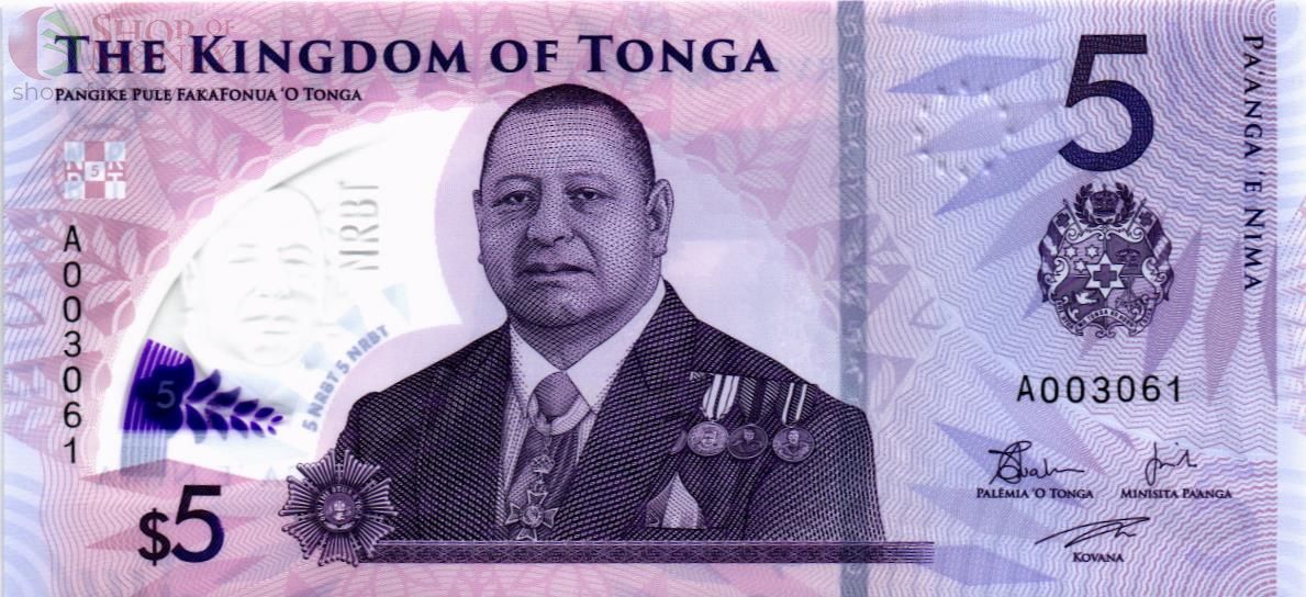ТОНГА 5 ПААНГА 1