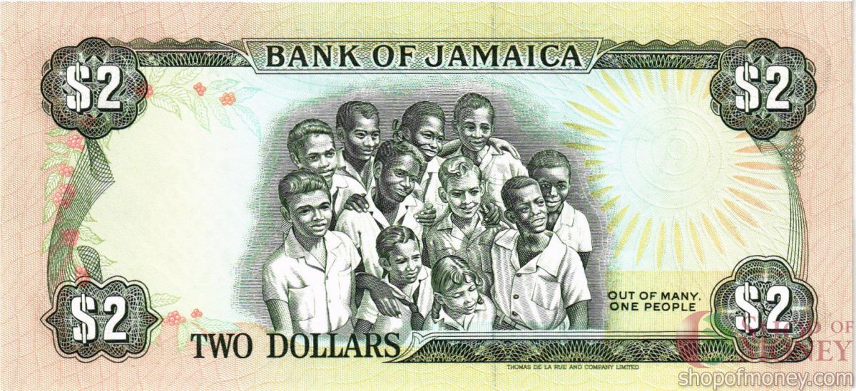 ЯМАЙКА 2 ДОЛЛАРА (#HH 122222) 2