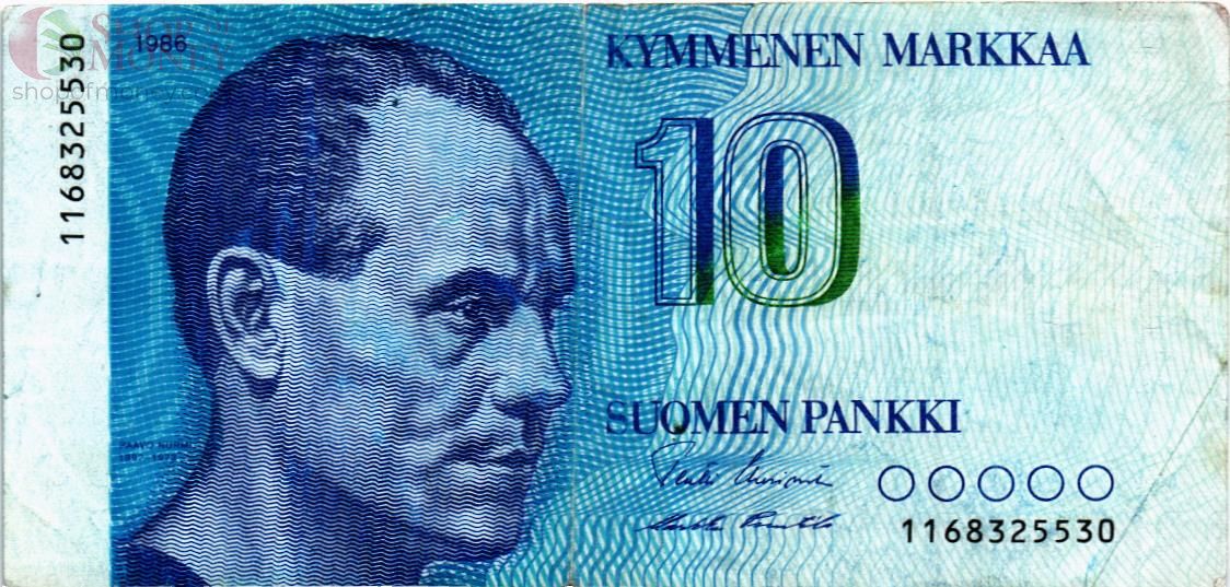 ФИНЛЯНДИЯ 10 МАРОК 1