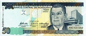 ГОНДУРАС 50 ЛЕМПИР 1