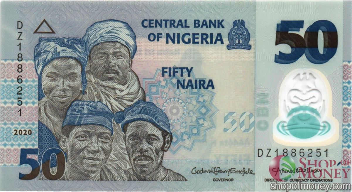 НИГЕРИЯ 50 НАЙРА 1