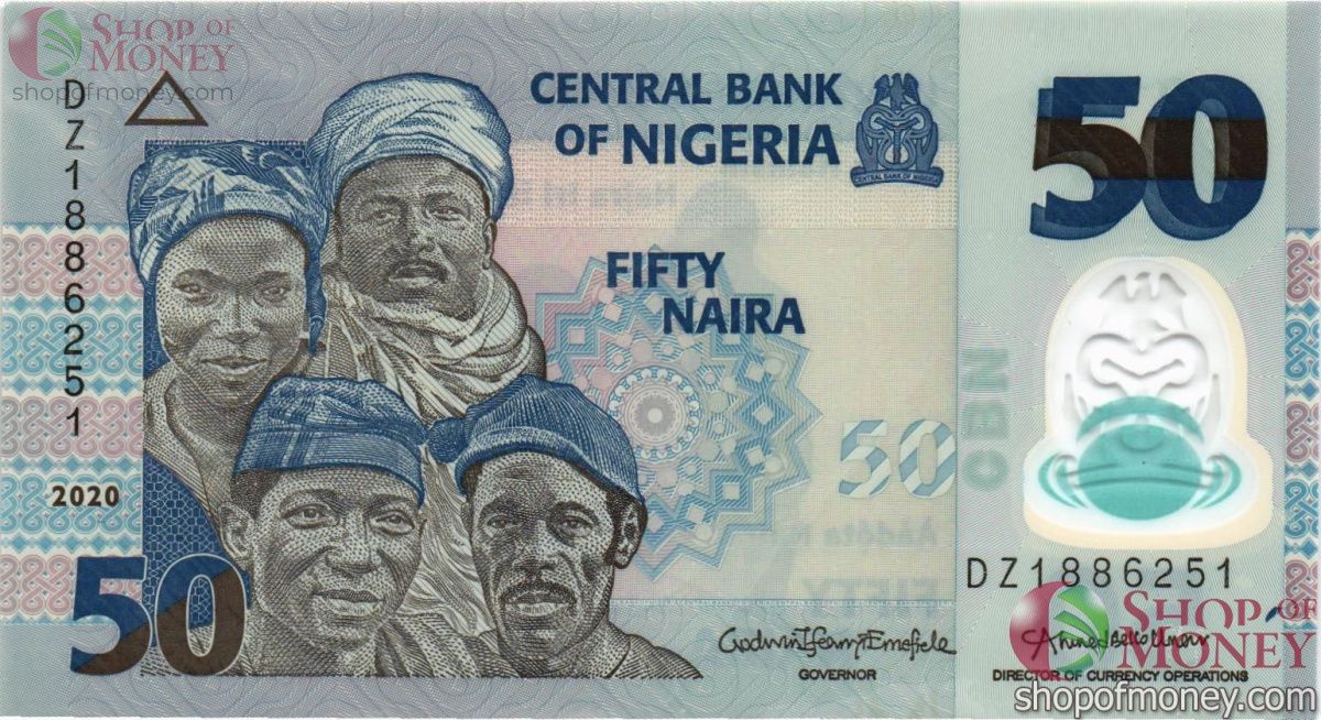 НИГЕРИЯ 50 НАЙРА 1