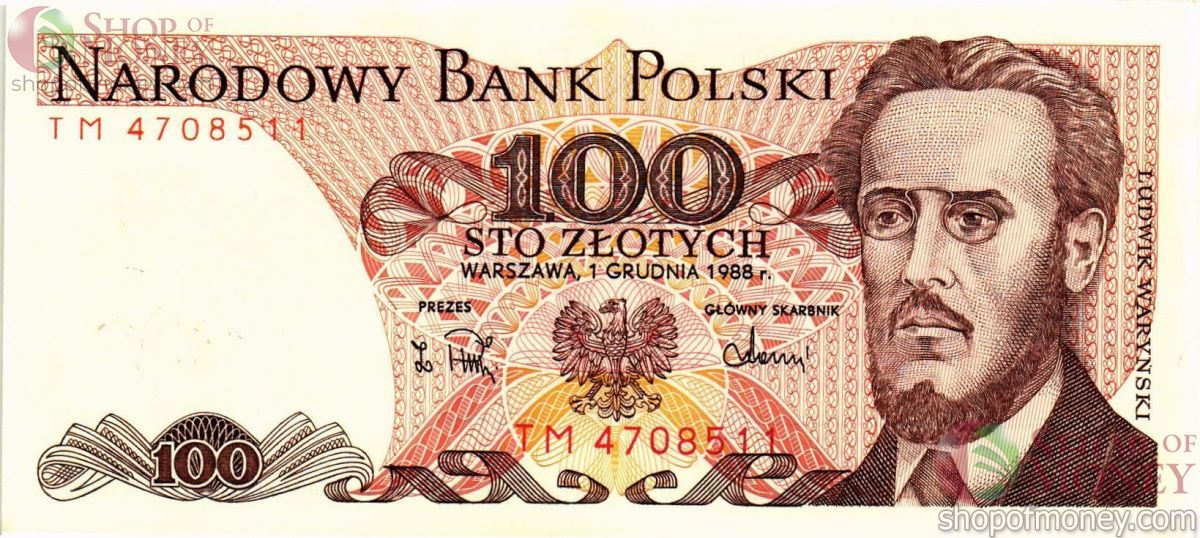 ПОЛЬША 100 ЗЛОТЫХ 1