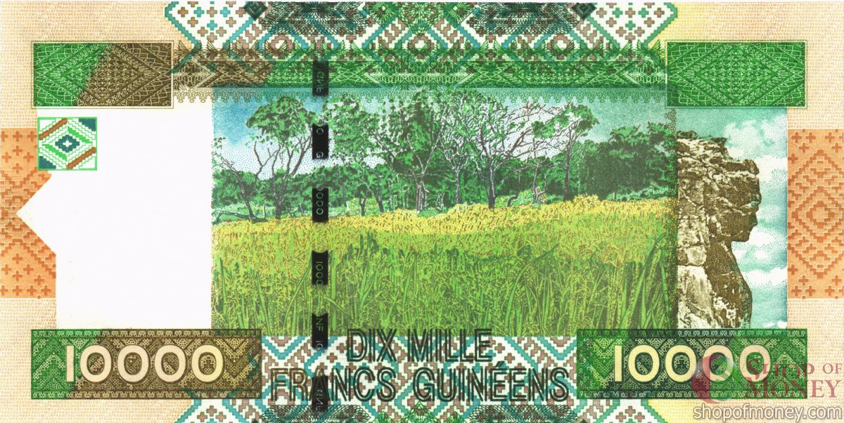 ГВИНЕЯ 10000 ФРАНКОВ 2