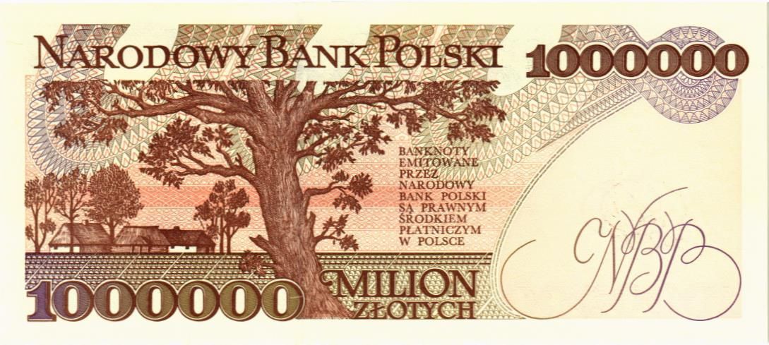 ПОЛЬША 1000000 ЗЛОТЫХ 2