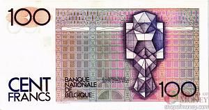 БЕЛЬГИЯ 100 ФРАНКОВ 2