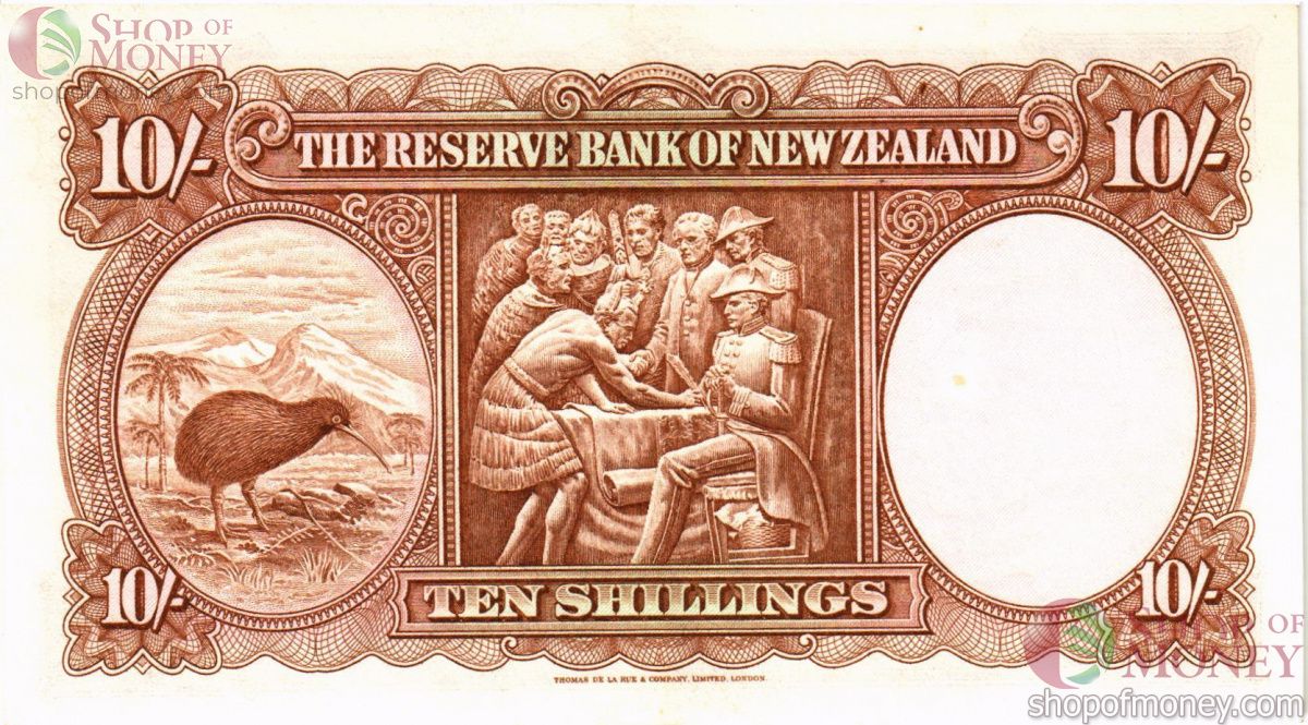 НОВАЯ ЗЕЛАНДИЯ 10 ШИЛЛИНГОВ 2