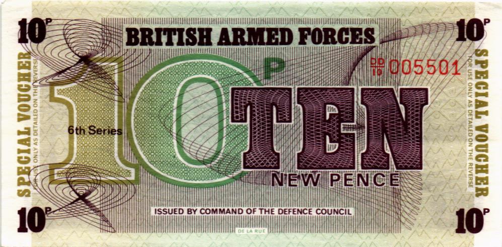 ВЕЛИКОБРИТАНИЯ/АНГЛИЯ 10 ПЕНСОВ 1