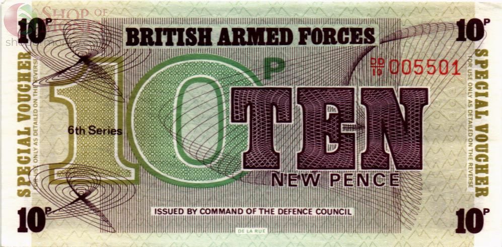 ВЕЛИКОБРИТАНИЯ/АНГЛИЯ 10 ПЕНСОВ 1