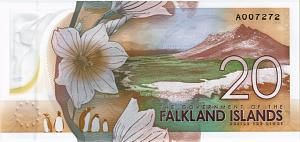 ФОЛКЛЕНДСКИЕ ОСТРОВА 20 ФУНТОВ 2