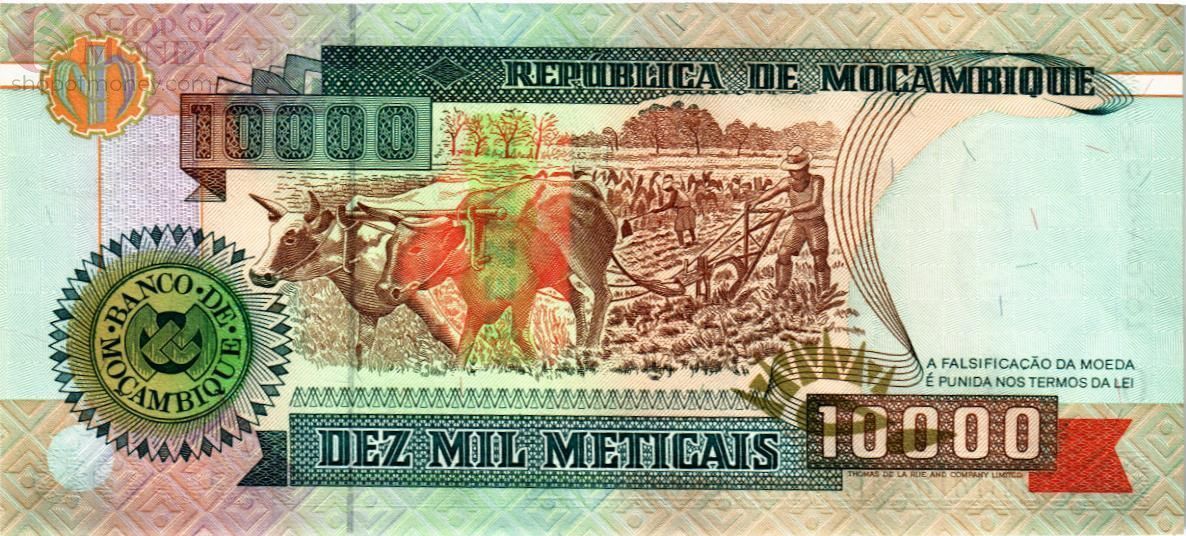 МОЗАМБИК 10000 МЕТИКАЛЬ 2