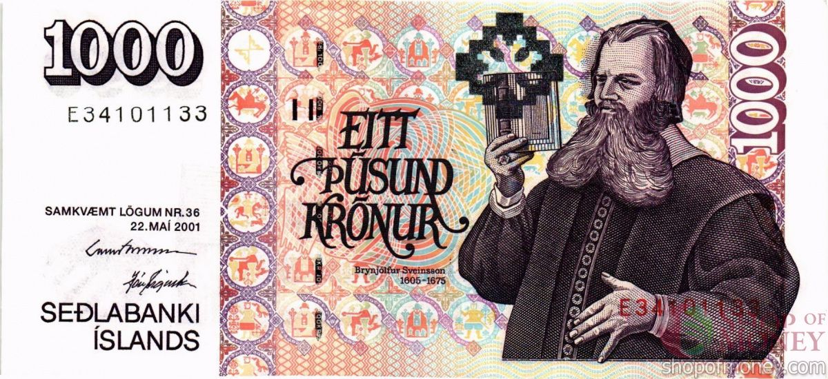 ИСЛАНДИЯ 1000 КРОН 1