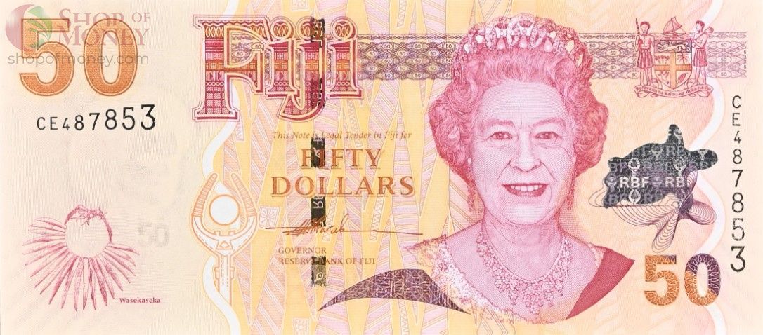 ФИДЖИ 50 ДОЛЛАРОВ (PMG - GRADE 66) 3