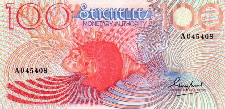 СЕЙШЕЛЬСКИЕ ОСТРОВА 100 РУПИЙ 1