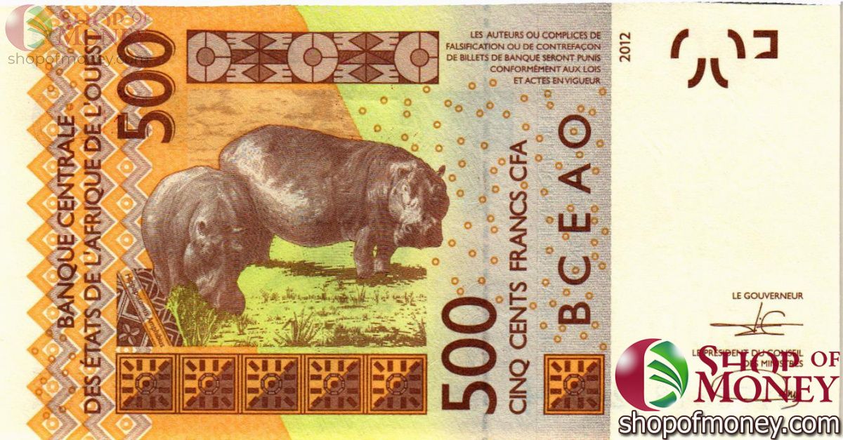 НИГЕР 500 ФРАНКОВ 2