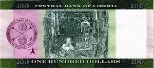 ЛИБЕРИЯ 100 ДОЛЛАРОВ 2