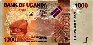 УГАНДА 1000 ШИЛЛИНГОВ 1