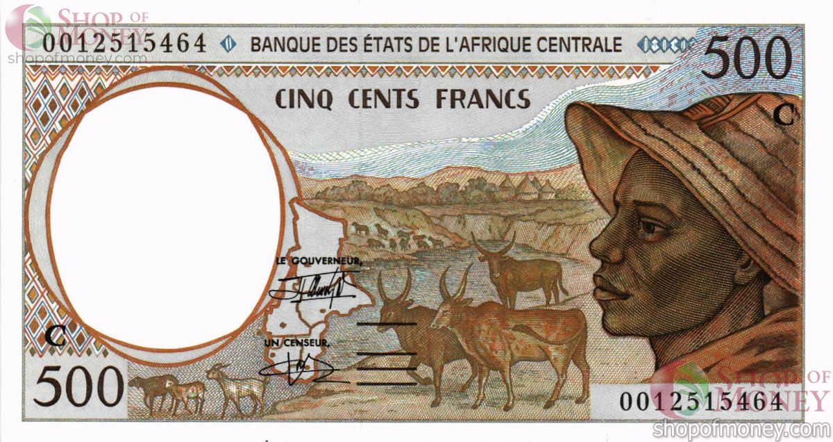 КОНГО 500 ФРАНКОВ 1