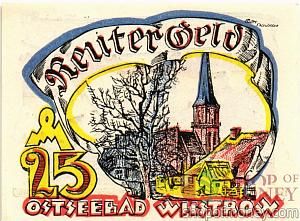 ГЕРМАНИЯ 25 ПФЕННИГОВ (НОТГЕЛЬД) 1