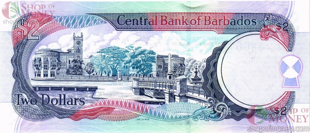 БАРБАДОС 2 ДОЛЛАРА 2