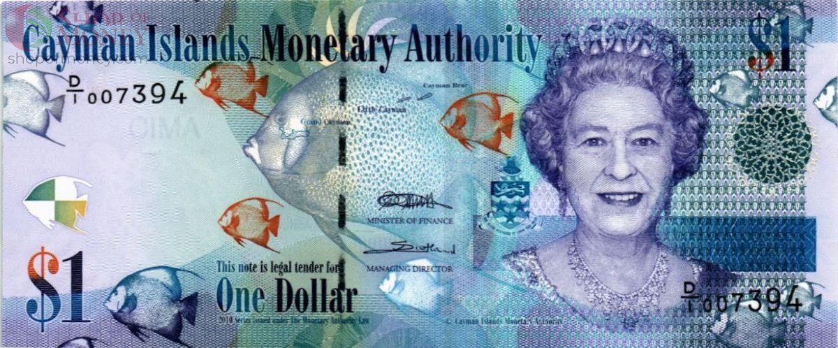 КАЙМАНОВЫ ОСТРОВА 1 ДОЛЛАР 1