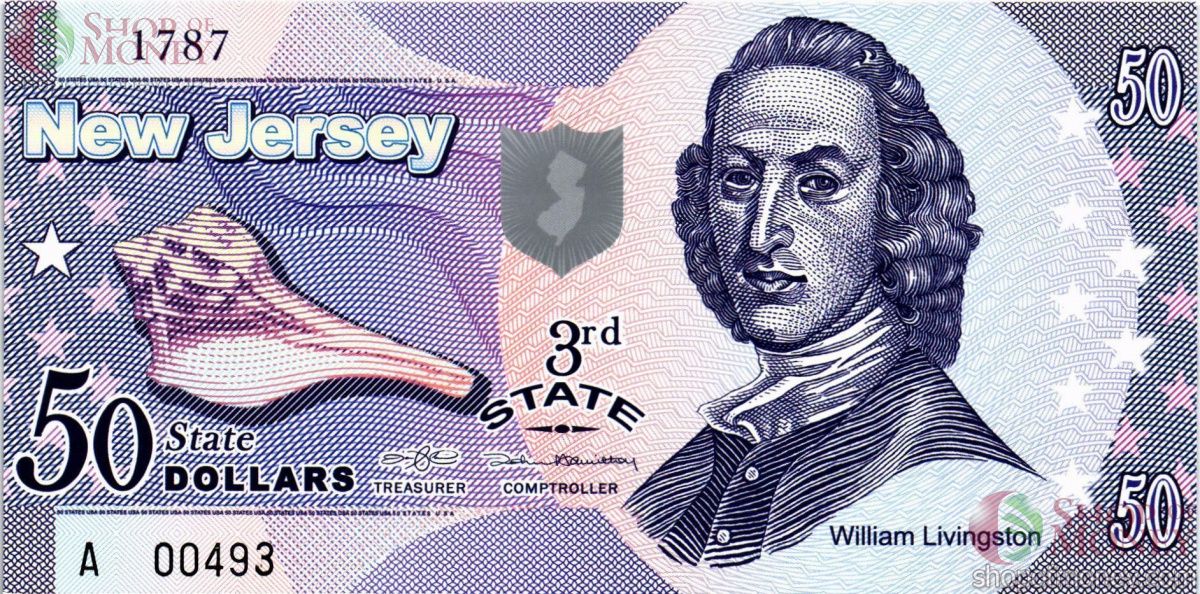 НЬЮ-ДЖЕРСИ 50 ДОЛЛАРОВ 1