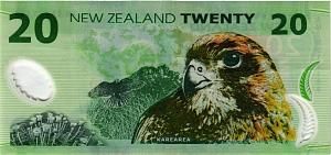 НОВАЯ ЗЕЛАНДИЯ 20 ДОЛЛАРОВ 2