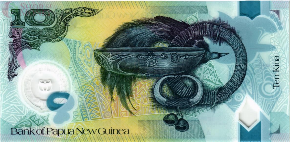 ПАПУА-НОВАЯ ГВИНЕЯ 10 КИНА 2