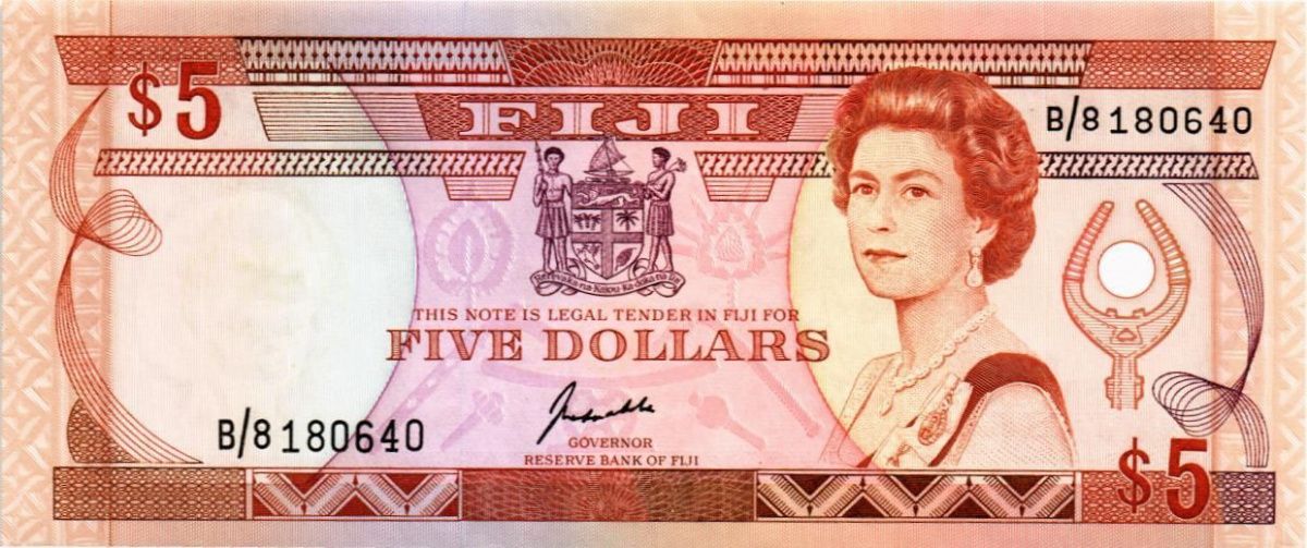 ФИДЖИ 5 ДОЛЛАРОВ 1