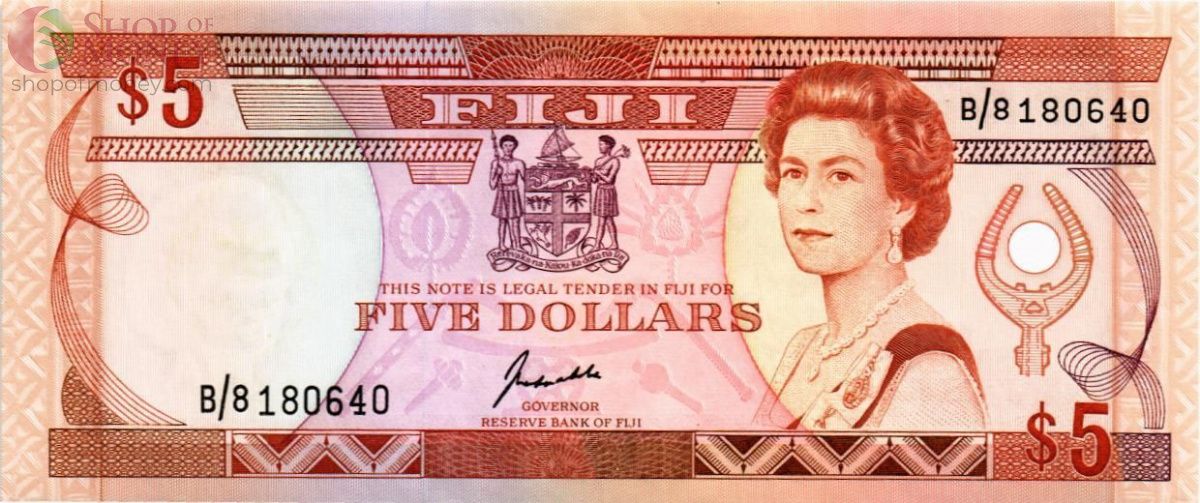 ФИДЖИ 5 ДОЛЛАРОВ 1