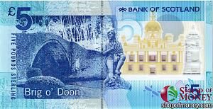 ШОТЛАНДИЯ 5 ФУНТОВ 2