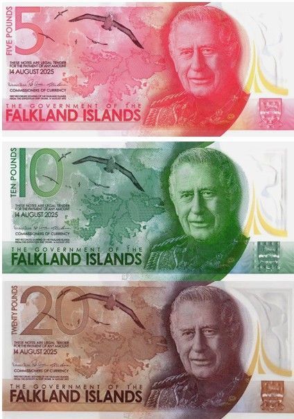 ФОЛКЛЕНДСКИЕ ОСТРОВА НАБОР 5-10-20 ФУНТОВ 1