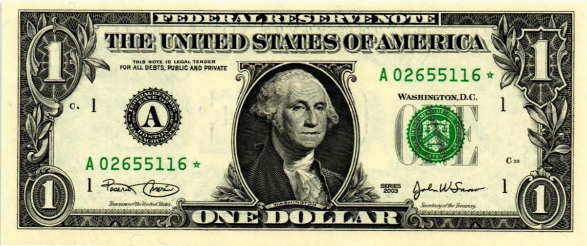 США 1 ДОЛЛАР (A - БОСТОН, REPLACEMENT) 1