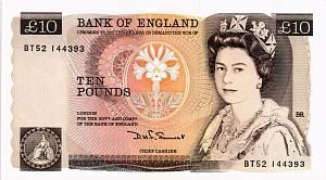 ВЕЛИКОБРИТАНИЯ/АНГЛИЯ 10 ФУНТОВ 1
