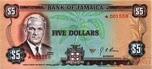 ЯМАЙКА 5 ДОЛЛАРОВ 1