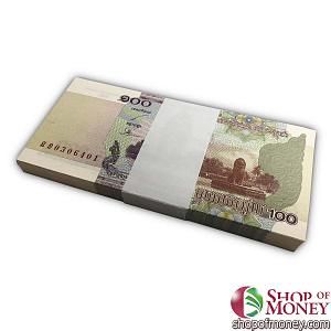 КАМБОДЖА 100 РИЕЛЬ (100 БАНКНОТ) 1