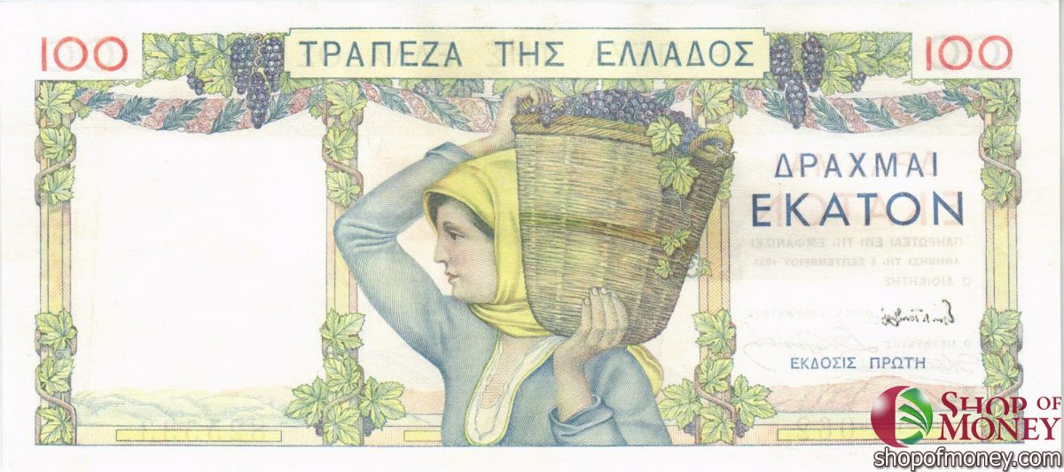 ГРЕЦИЯ 100 ДРАХМ 2